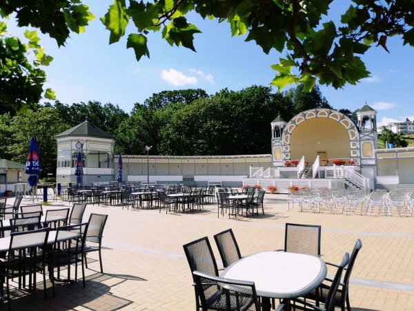 Kurplatz im Ostseebad Göhren